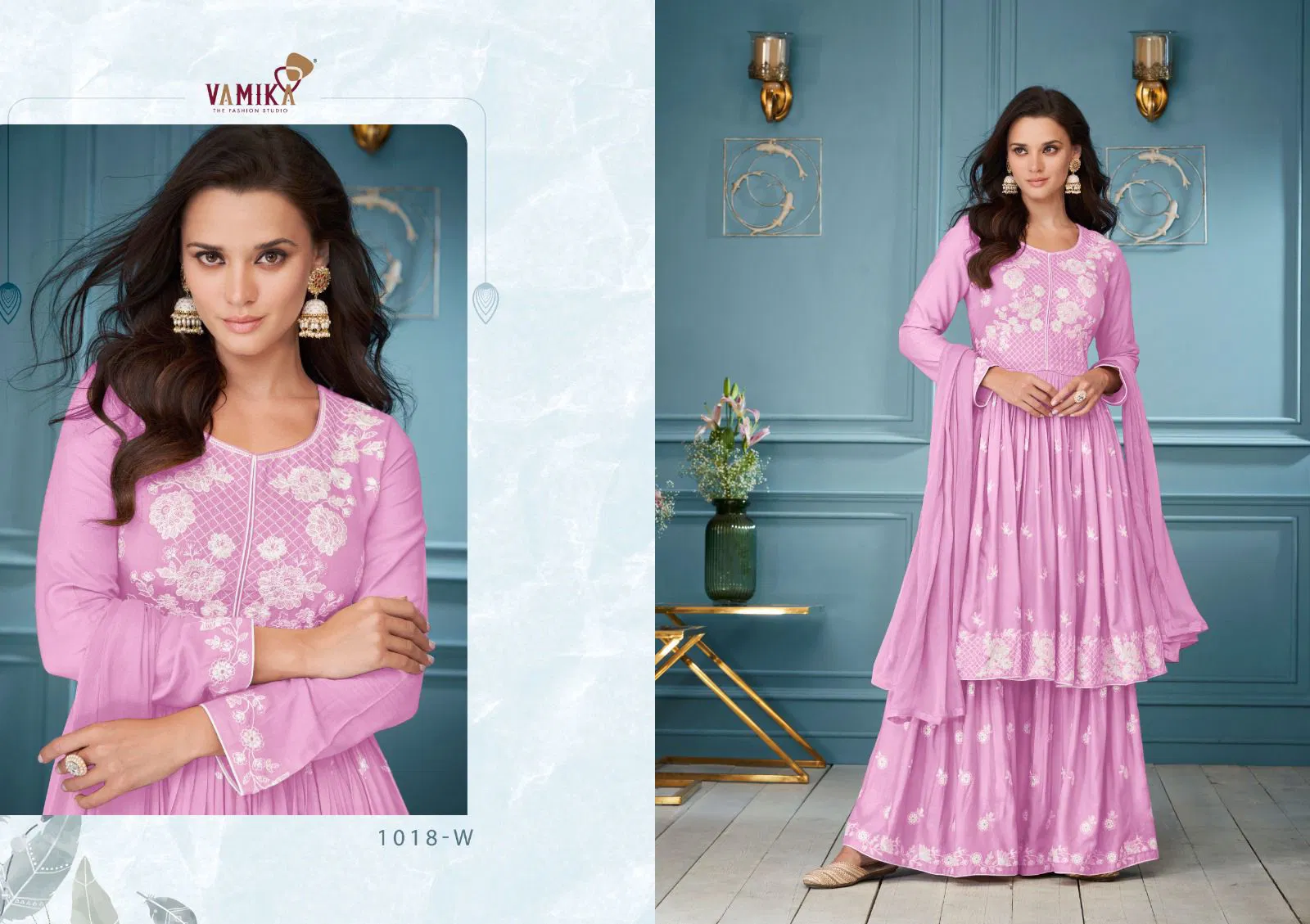 Lakhnavi Vol 3 Hit List By Vamika Kurti With Bottom Dupatta Orders In India